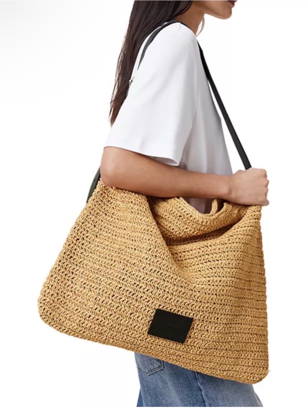 NWT ALLSAINTS Asha Paper Shoulder Bag